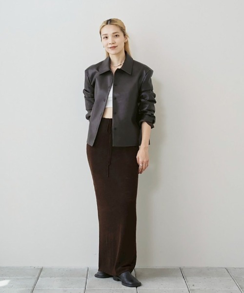 todayful Miniboucle Knit Skirt 36 ブラウン TODAYFUL(トゥデイフル) / Life's online store（ライフズ