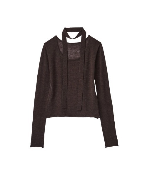 Knuth Marf（クヌースマーフ） ニット セーター alpaca sheer knit