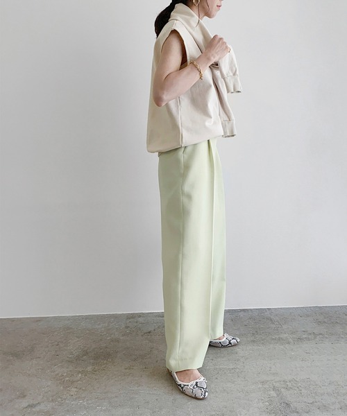 「MADEMOISELLE ROPE'」 スウェットカットソー 38 グレー レディース_画像9