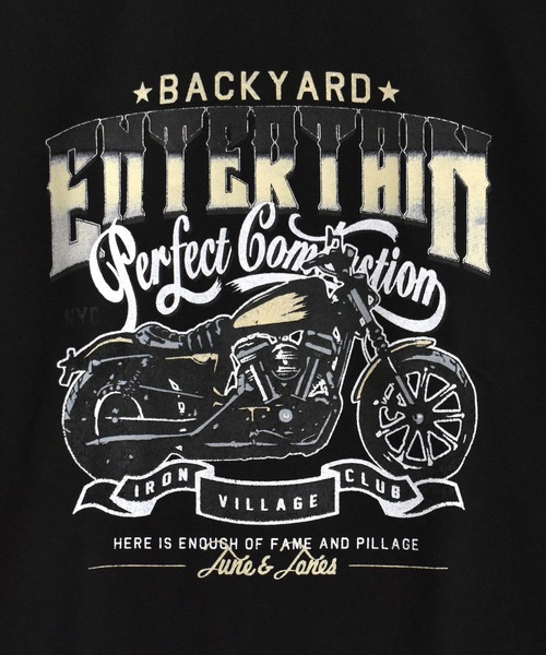 「Starting Over」 半袖Tシャツ L ブラック系その他 メンズ_画像3