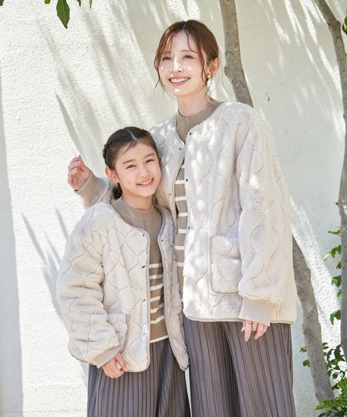 ikka（イッカ） ブルゾン アウター 「雑誌InRed12月号掲載」キルト