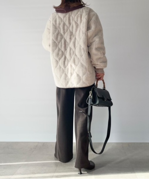 ikka（イッカ） ブルゾン アウター 「雑誌InRed12月号掲載」キルト