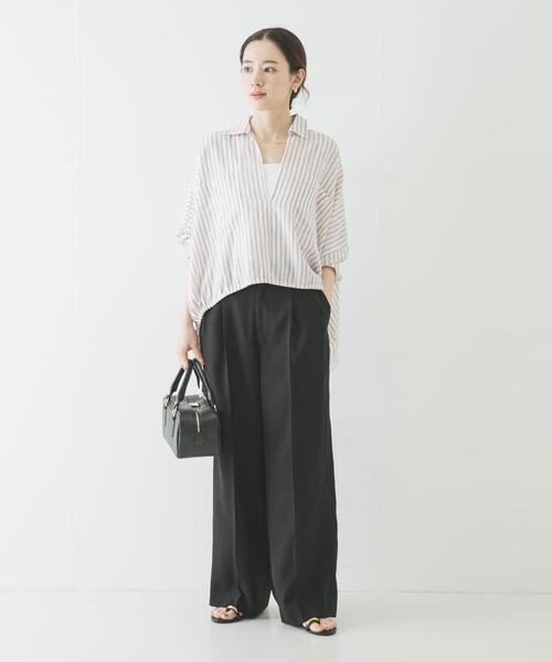 ちゅらら URBAN RESEARCH（アーバンリサーチ） パンツ ダブルクロスキュプラ