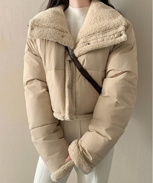 Maison Calme ダウンコート ダウンジャケット 「リバーシブル