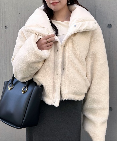 Maison Calme ダウンコート ダウンジャケット 「リバーシブル