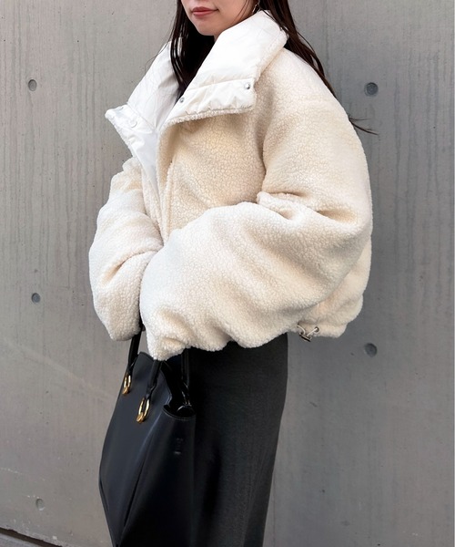 Maison Calme ダウンコート ダウンジャケット 「リバーシブル