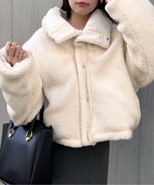 Maison Calme ダウンコート ダウンジャケット 「リバーシブル