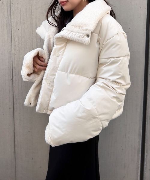 Maison Calme ダウンコート ダウンジャケット 「リバーシブル