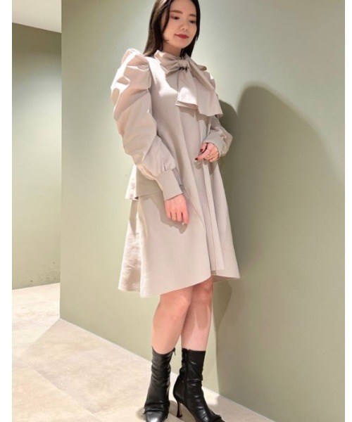 CELFORD（セルフォード） ニットワンピース 36 グレイッシュベージュ