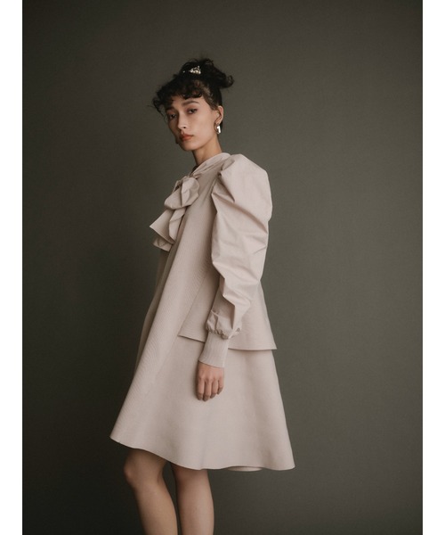 CELFORD（セルフォード） ニットワンピース 36 グレイッシュベージュ