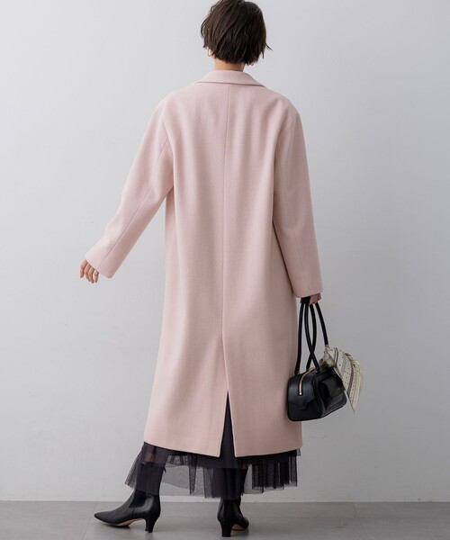 早い者勝ち　グレー チェスターコート スーパーファインウール　値段交渉可 コート チェスターコート ウールモッサ レディース : ZOZOTOWN Yahoo