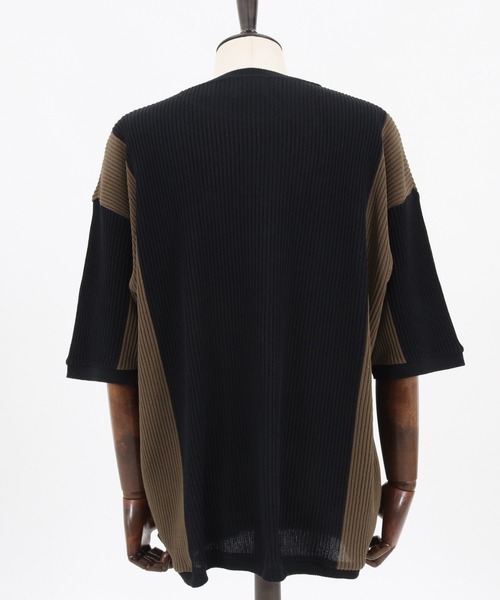 「ANGENEHM」 半袖ニット S オフホワイト メンズ_画像9