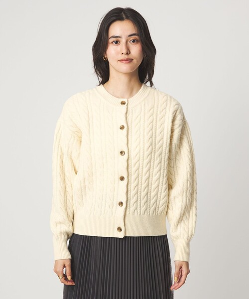 green label relaxing（グリーンレーベルリラクシング） カーディガン