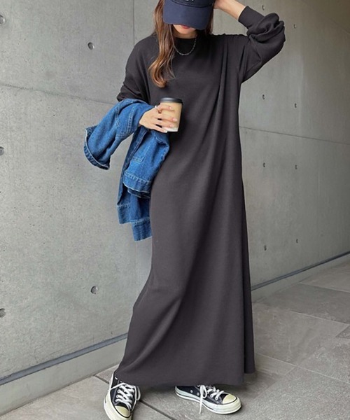 Dream garden（ドリームガーデン） ワンピース バックスリット 指穴