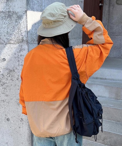 「Snap club」 ナイロンブルゾン L ブルー レディース_画像5