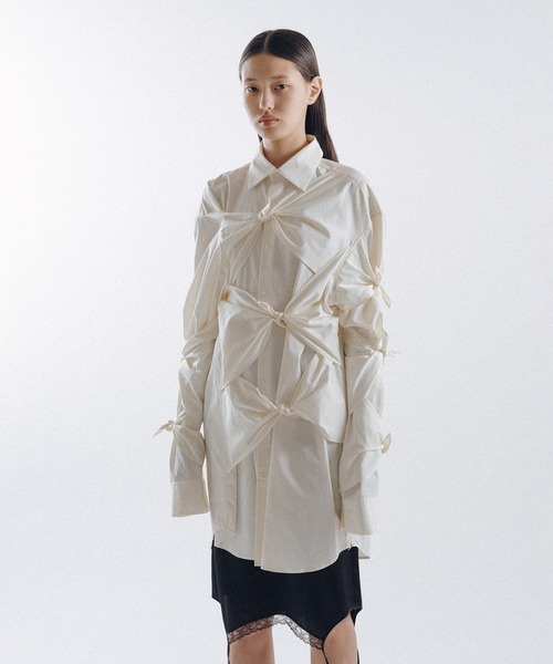 ブラウス シャツ Ribbon Shirt レディース メンズ : ZOZOTOWN Yahoo!店