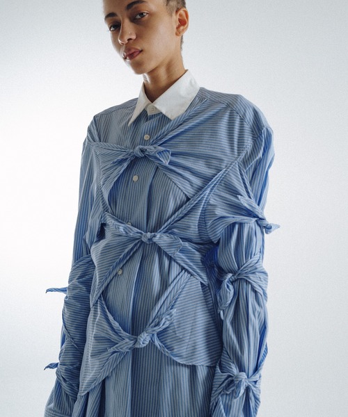 ブラウス シャツ Ribbon Shirt レディース メンズ : ZOZOTOWN Yahoo!店