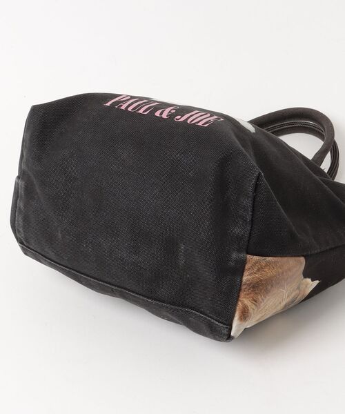 「PAUL&JOE」 ハンドバッグ FREE ブラック レディース_画像3