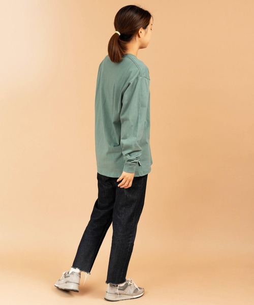 「gym master」 長袖Tシャツ X-LARGE グレイッシュブルー メンズ_画像8