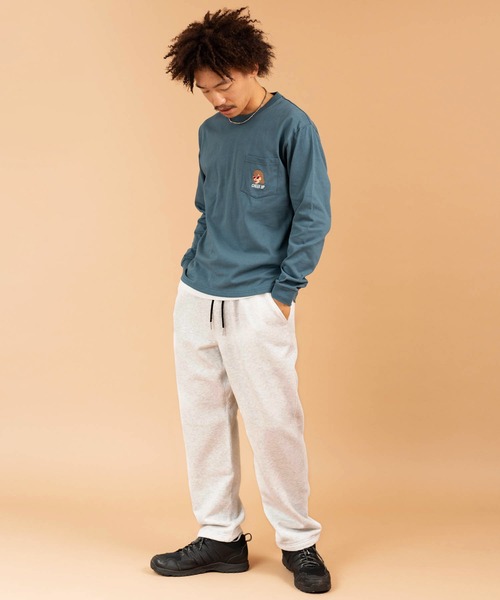 「gym master」 長袖Tシャツ X-LARGE グレイッシュブルー メンズ_画像9