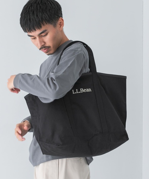 「L.L.Bean」 トートバッグ ONE オフホワイト メンズ_画像8