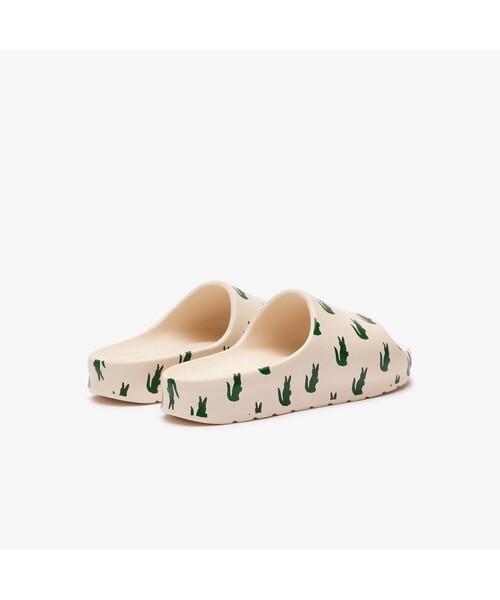 「LACOSTE」 フラットサンダル 23.5cm オレンジ レディース_画像3