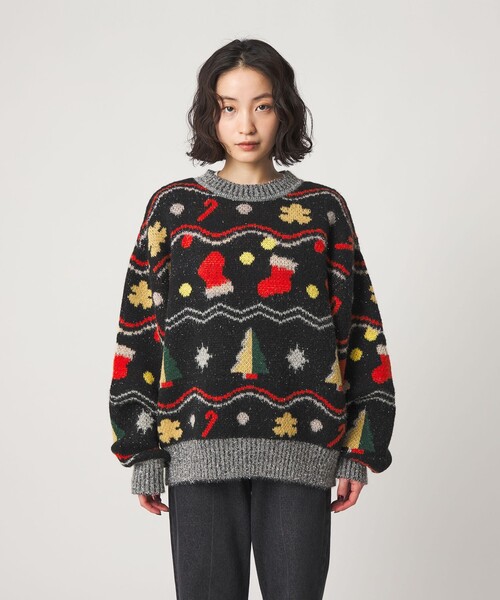 ハウステンボス限定クリスマスセーター CITEN（シテン） ニット セーター 「yasuo-range×CITEN」クリスマス