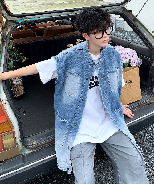 「neos」 ベスト X-LARGE ブラック メンズ_画像2