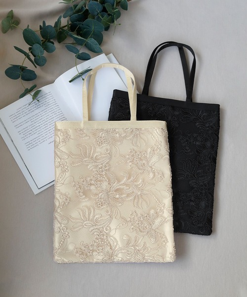 「GIRL」 トートバッグ FREE ブラック レディース_画像2