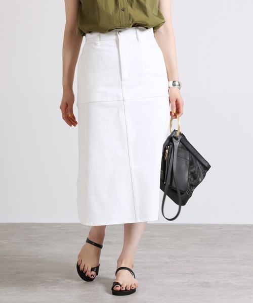 VERMEIL par iena（ヴェルメイユパーイエナ） デニムスカート 36