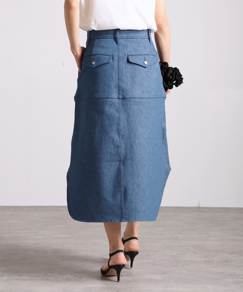 VERMEIL par iena（ヴェルメイユパーイエナ） デニムスカート 36