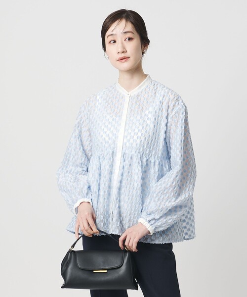 UNITED ARROWS（ユナイテッドアローズ） ブラウス シャツ ラメ ドット