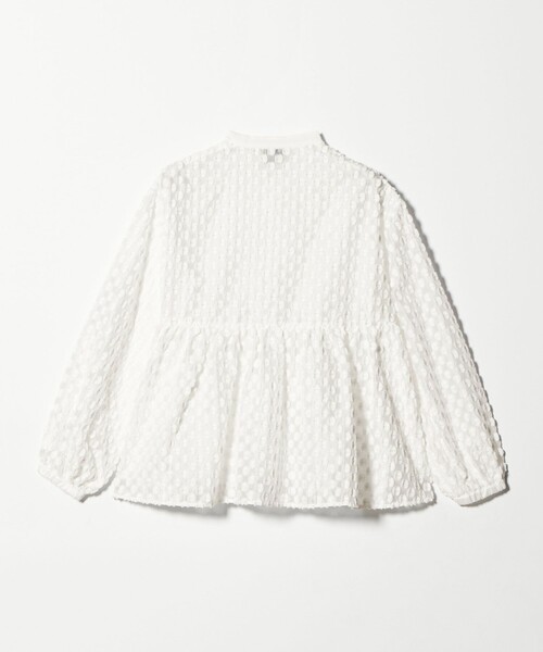 UNITED ARROWS ジャガード　ブラウス UNITED ARROWS（ユナイテッドアローズ） ブラウス シャツ ラメ ドット