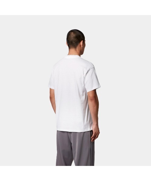 「Carhartt WIP」 半袖Tシャツ MEDIUM ホワイト メンズ_画像3