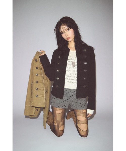 LAGUA GEM（ラグアジェム） コート アウター COTTON NAPOLEON