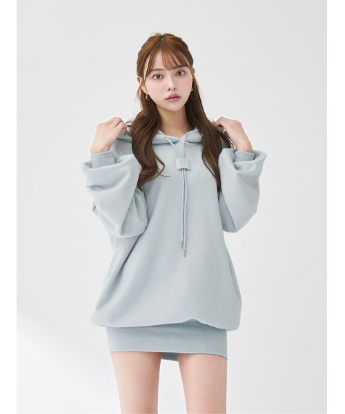 Darich ラメスウェットミニワンピース【FL】 Darich ラメスウェットミニワンピース【FL】 ダーリッチ Darich ラメ