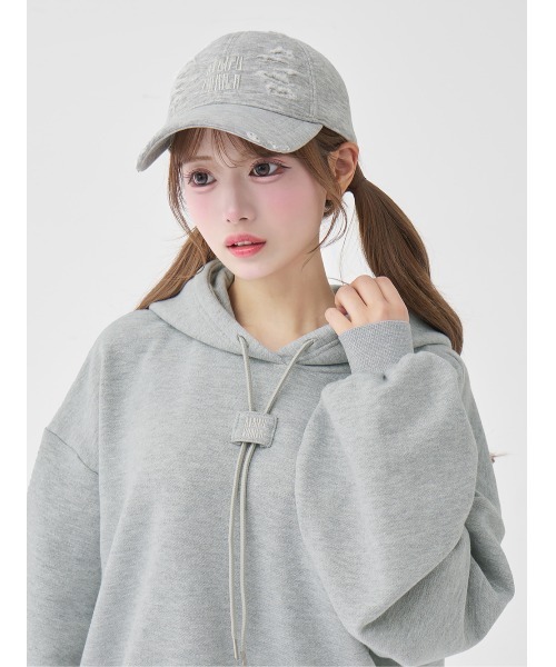 Darich（ダーリッチ） ワンピース カラーラメスウェットミニワンピース