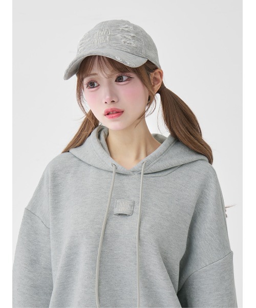 Darich（ダーリッチ） ワンピース カラーラメスウェットミニワンピース