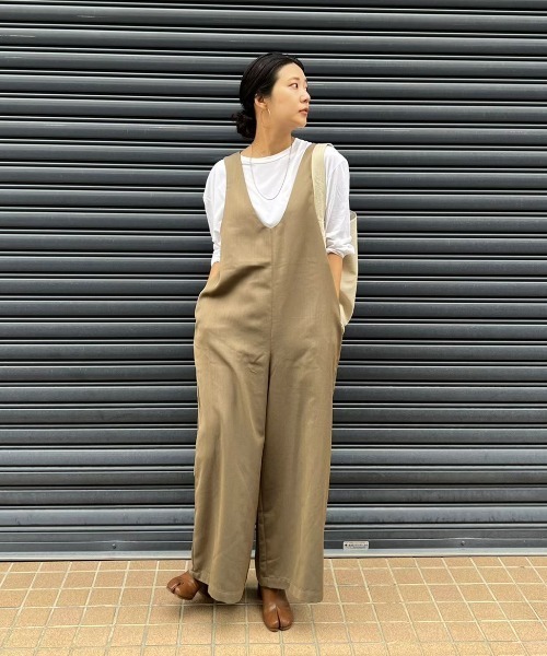 サロペット・オーバーオール・オールインワン TODAYFUL check wide conbinaison サロペット・オーバーオール・オールインワン Check Wide Combinaison