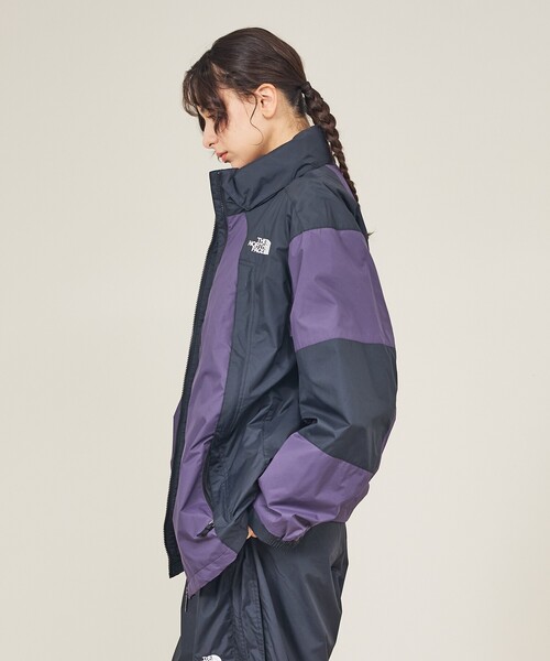 ノースフェイス US規格 フードダウン 600FIL パープル レディースS THE NORTH FACE（ザ ノースフェイス） ブルゾン アウター メンズ