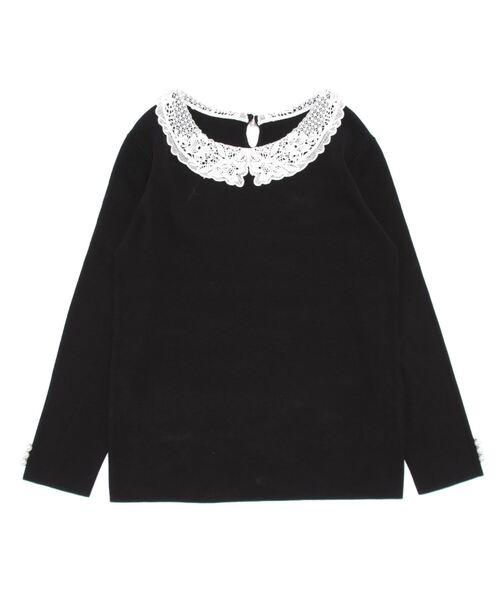 「QUEENS COURT」 長袖ニット M グレー レディース_画像5