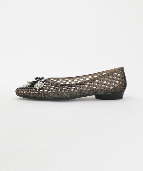 【お値下げ】☆未使用品☆ オデット エ オディール ドットビジュー シューズ フラットシューズ | ODETTE E ODILE (Women)/オデット エ オディール