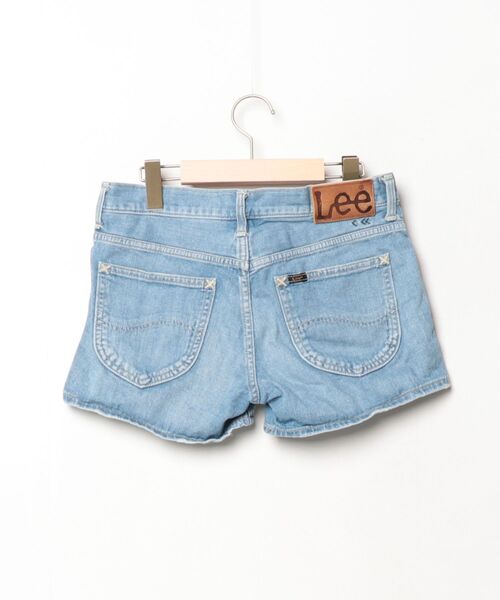 「Lee」 デニムショートパンツ SMALL ブルー レディース_画像2