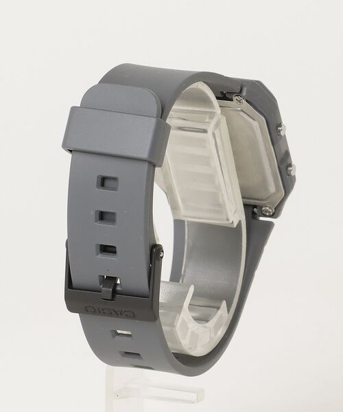 「CASIO」 デジタル腕時計 - グレー メンズ_画像2