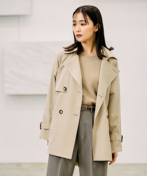 GLOBAL WORK（グローバルワーク） トレンチコート LARGE ベージュ 