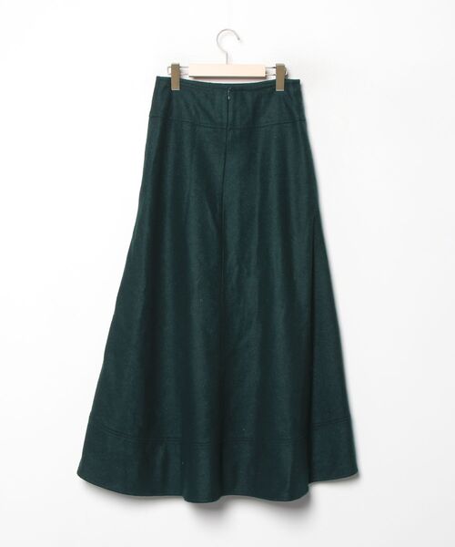 「SACRA」 フレアスカート 38 グリーン レディース_画像2