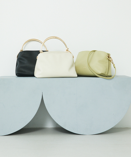 「LOWELL things」 ハンドバッグ フリー アイボリー レディース_画像9