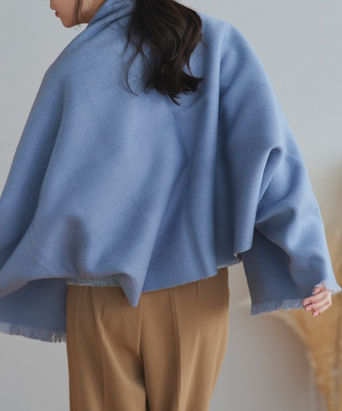 macocca（マコッカ） ストール マフラー シルケットウール カシミヤ混