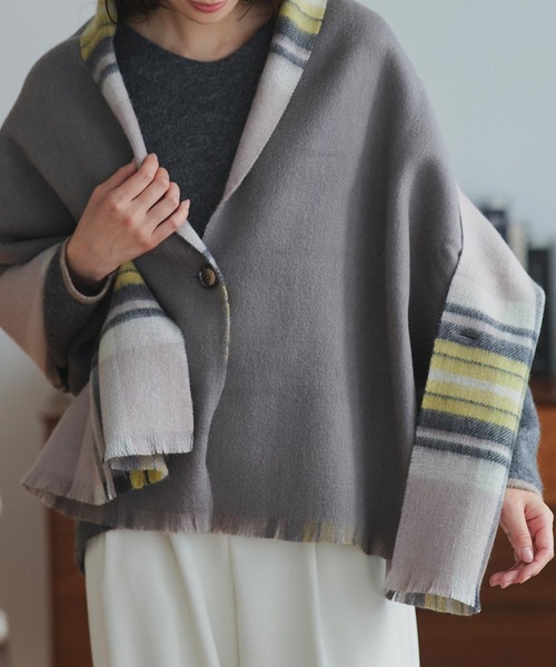 macocca（マコッカ） ストール マフラー シルケットウール カシミヤ混