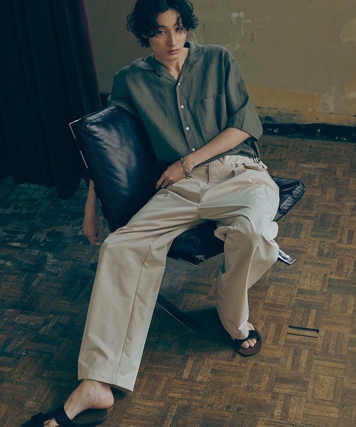 「Bleme」 チノパンツ X-LARGE ネイビー メンズ_画像9